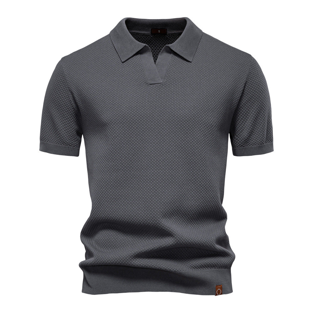 Ulrich – Strukturiertes Poloshirt