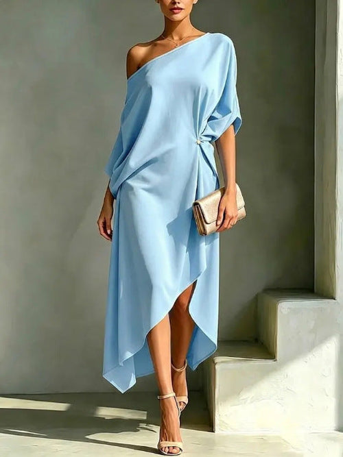 Camila – Elegantes Asymmetrisches Kleid