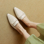 Marloe Tapered Leather Mules