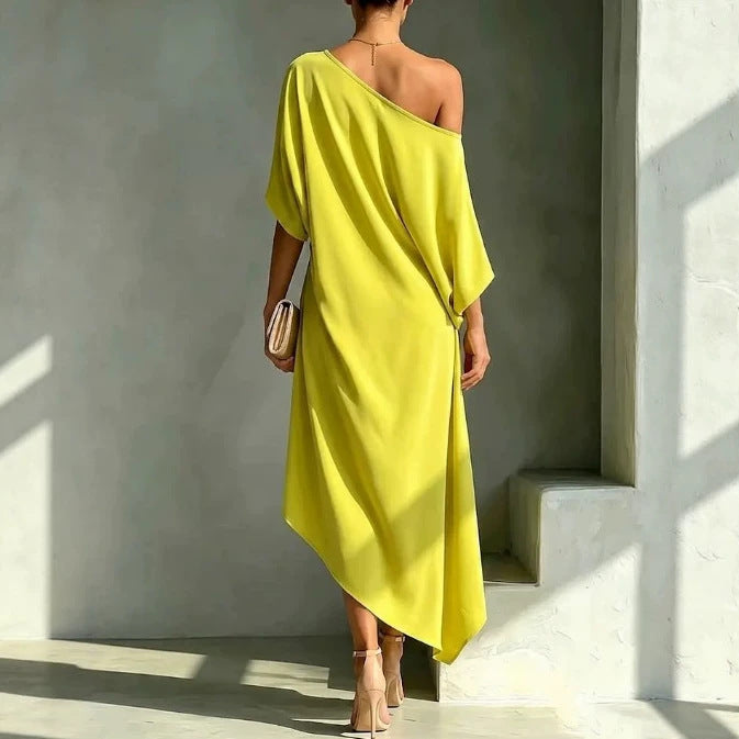Camila – Elegantes Asymmetrisches Kleid