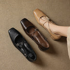 Marvane Leder Slingpumps