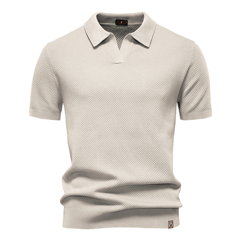 Ulrich – Strukturiertes Poloshirt