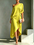 Camila – Elegantes Asymmetrisches Kleid