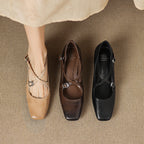 Marvane Leder Slingpumps