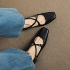 Marvane Leder Slingpumps