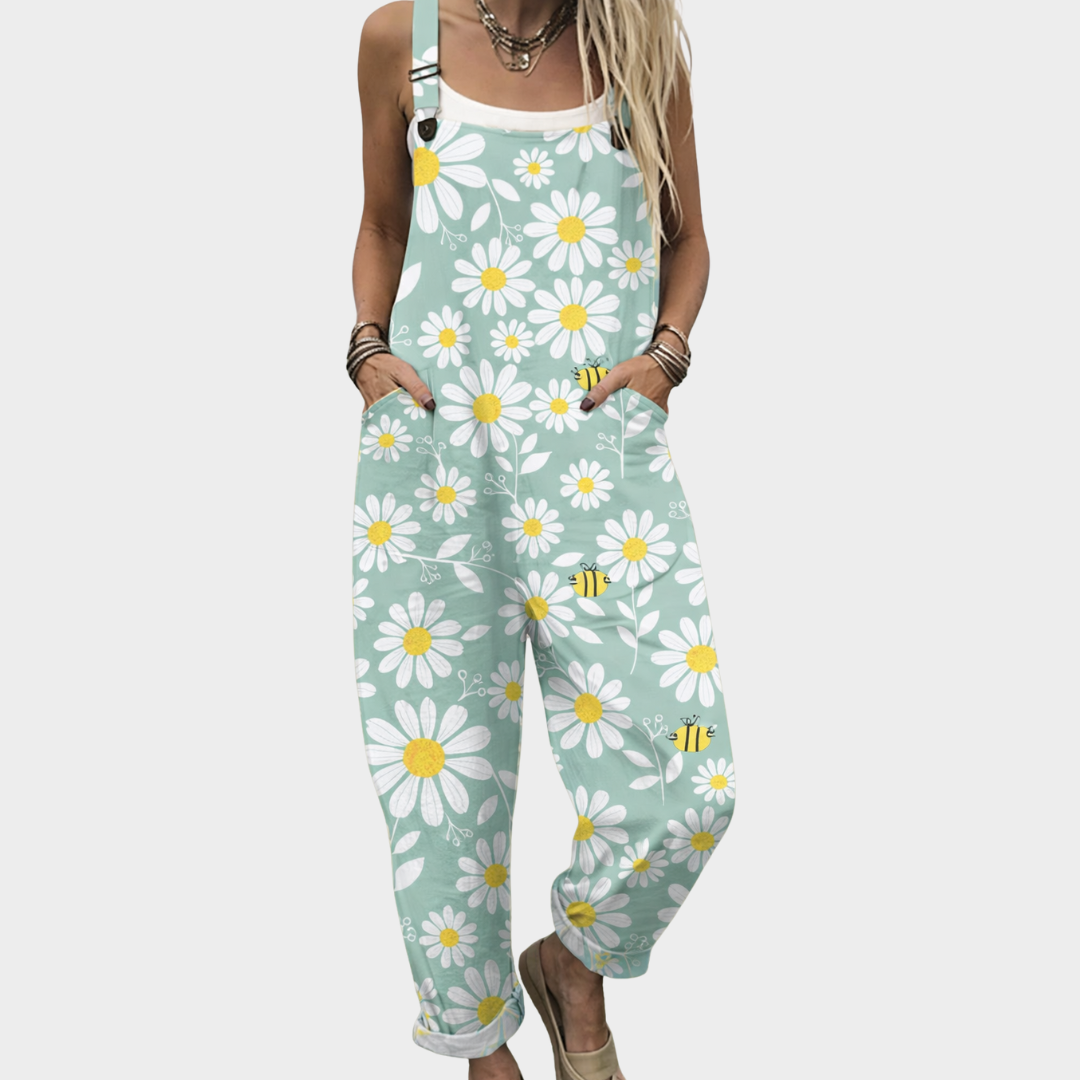 Bequeme bedruckte Jumpsuits
