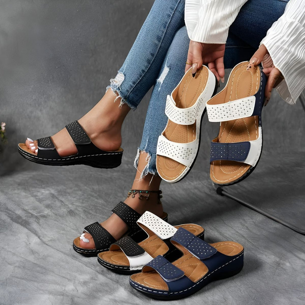 Lynn - Elegante orthopädische Sandalen