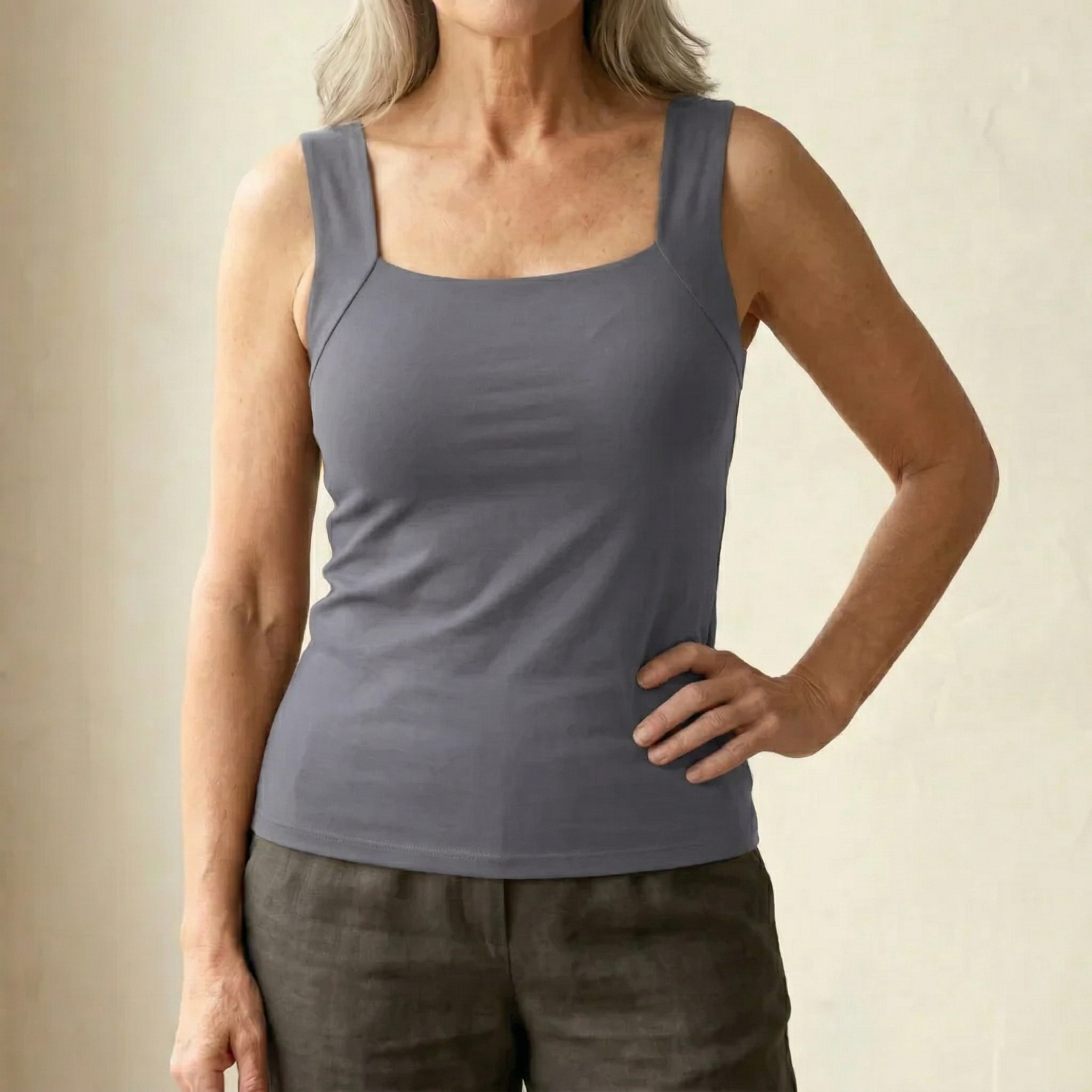 Madeline | Bequemes BH-Tanktop