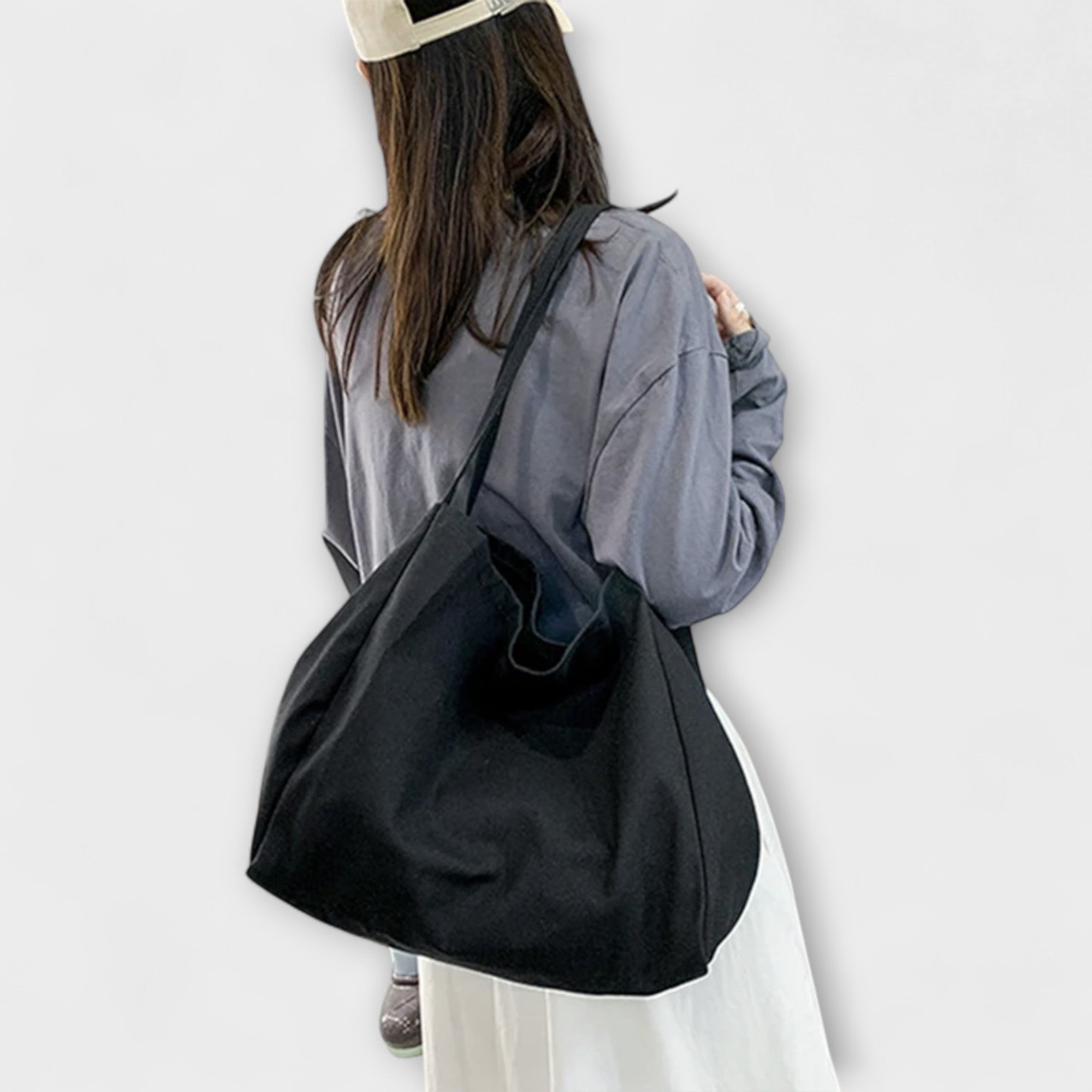 Olivia - Premium Large Canvas Shopper Bag