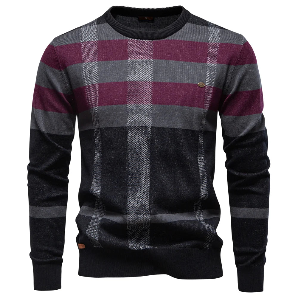 Rosenfeld | Men's pullover with diamond design