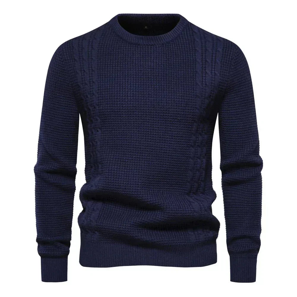 Drechsler | Strick Warmer Herren-Freizeitpullover