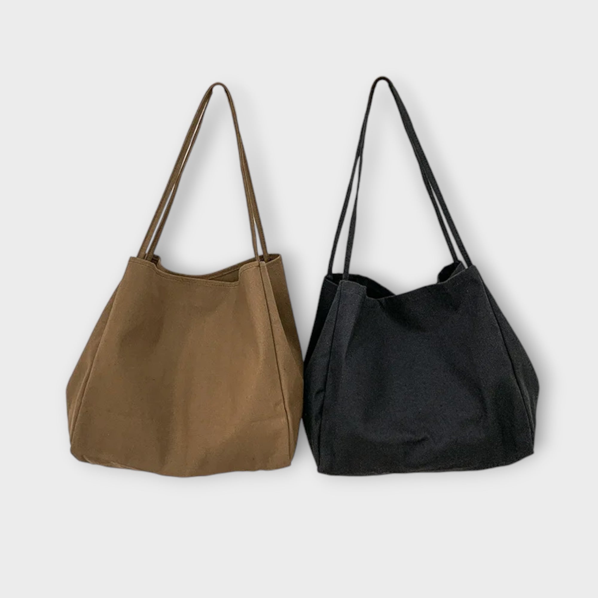 Olivia - Premium Large Canvas Shopper Bag