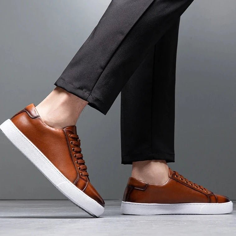 Enzo | Herren Ledersneaker