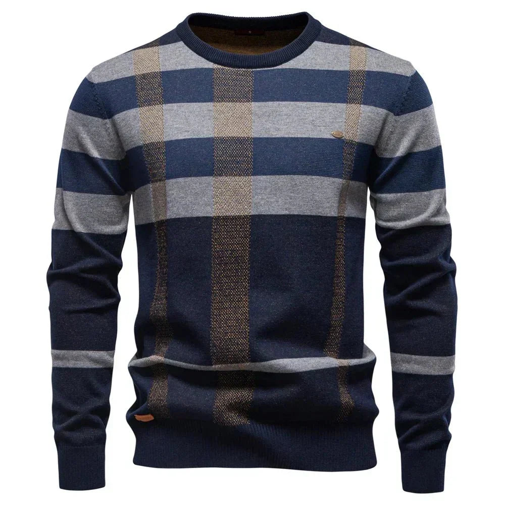 Rosenfeld | Men's pullover with diamond design