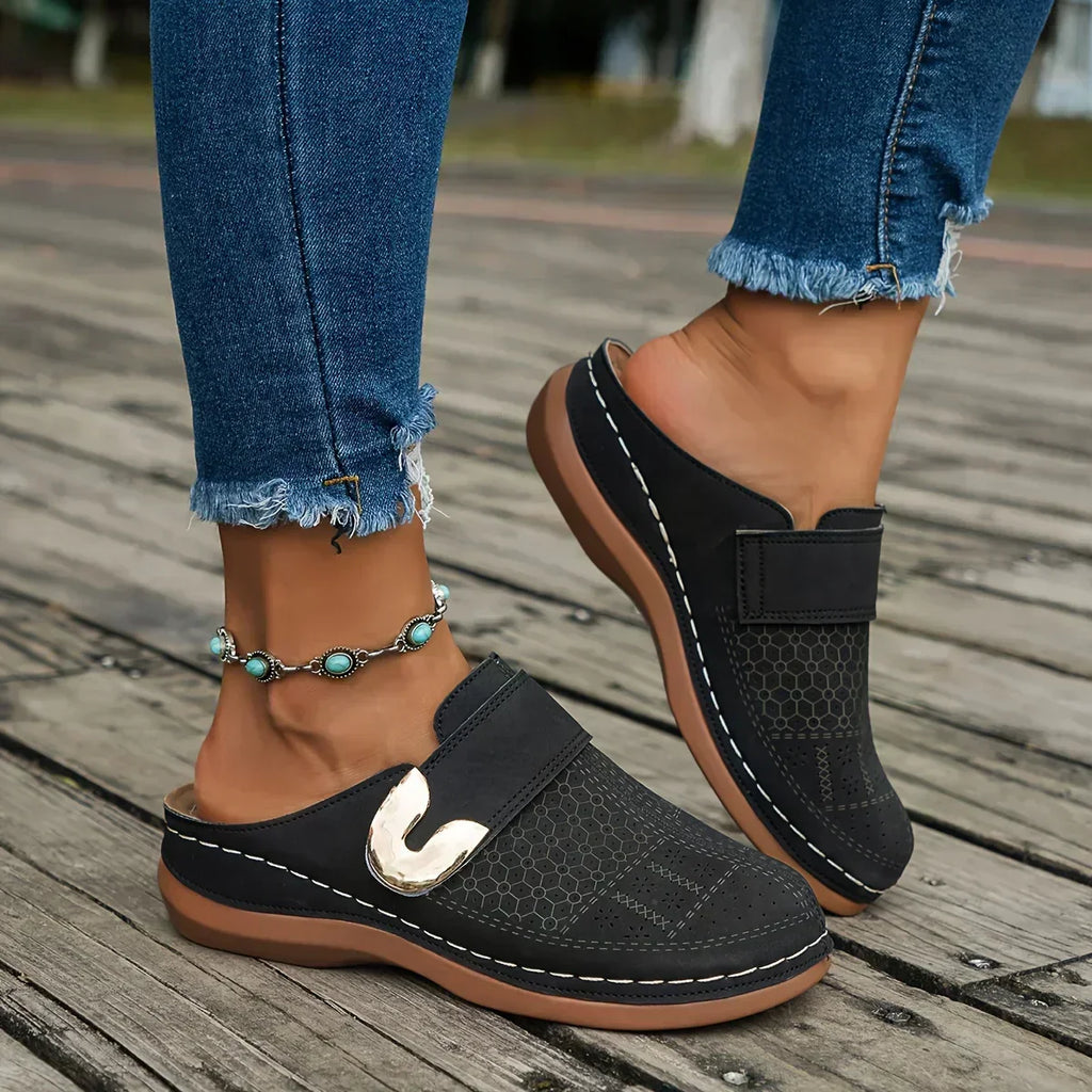 Marel - Elegante, stützende Keilsandalen