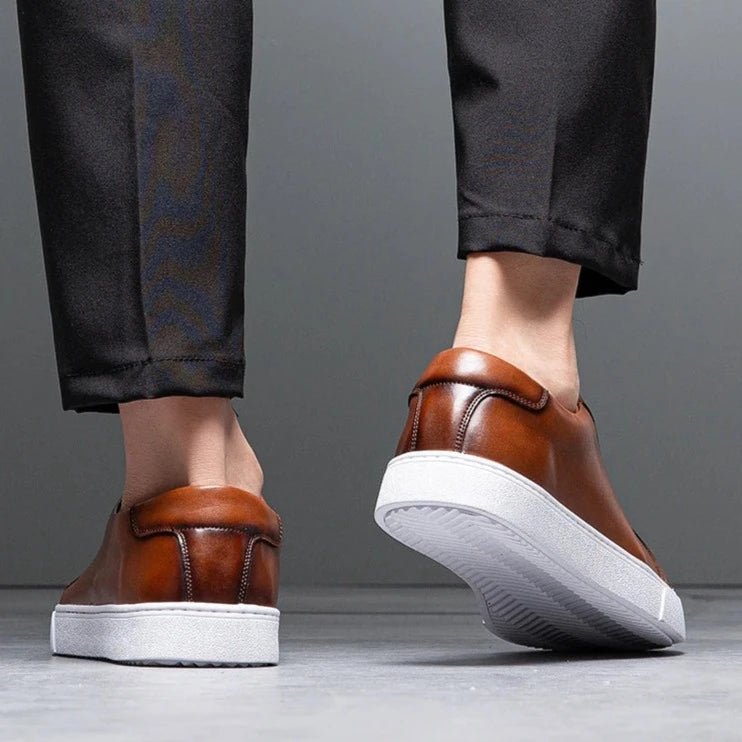 Enzo | Herren Ledersneaker