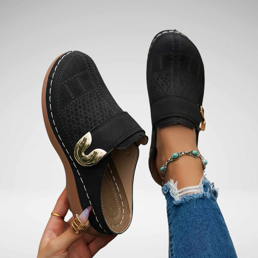Marel - Elegante, stützende Keilsandalen