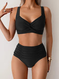 Laluna® | High-Waisted Summer Bikini Set