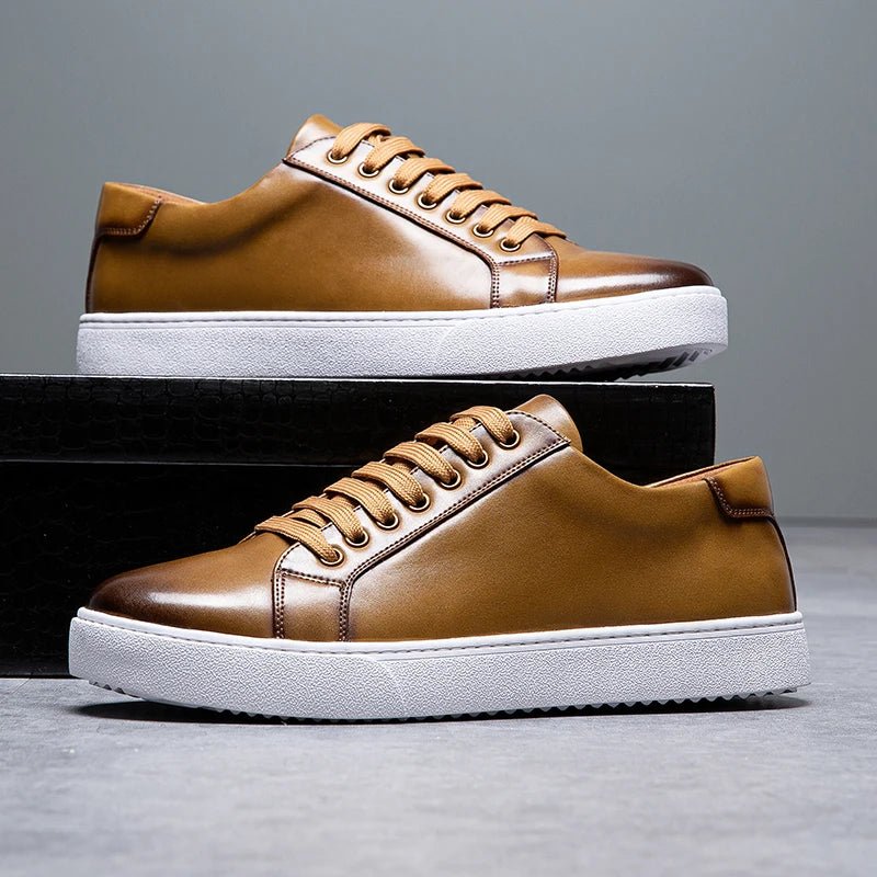 Enzo | Herren Ledersneaker