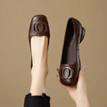 Opium Leder-Ballerinas