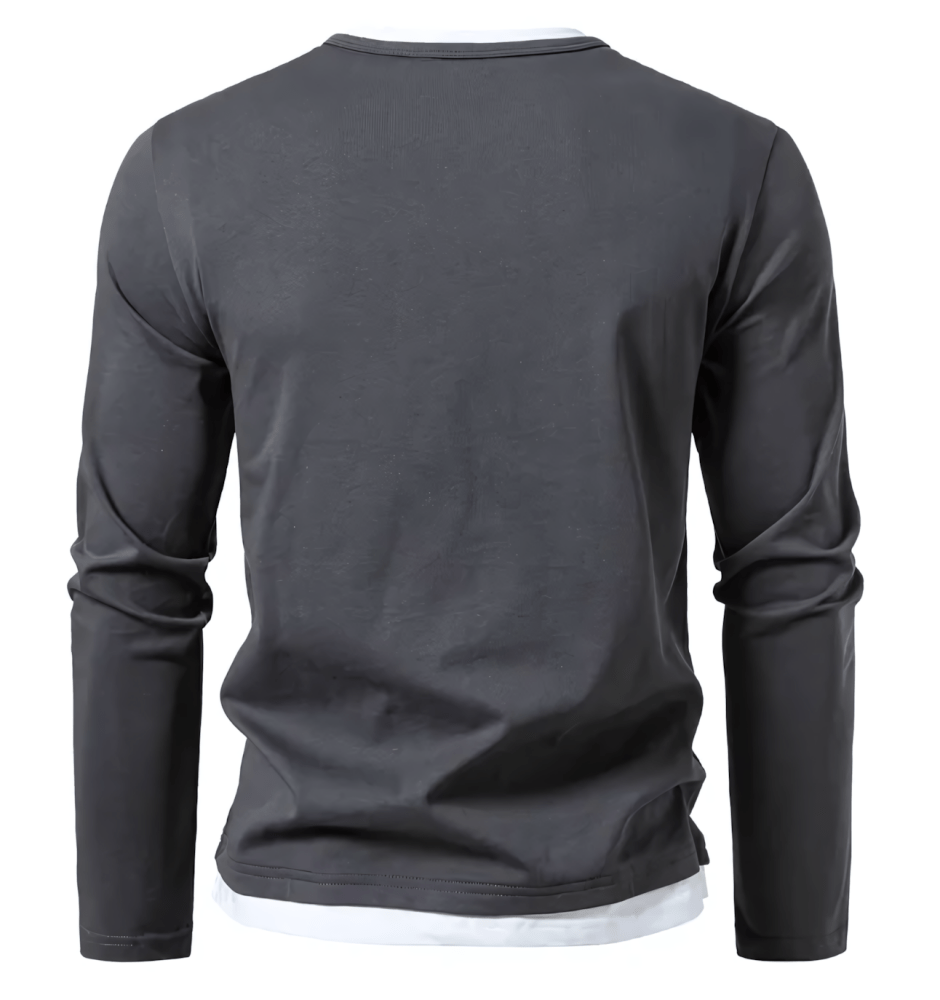 Alwin | Premium Long-Sleeved Shirt made of Combed Cotton
