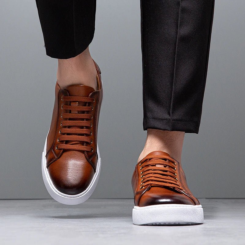 Enzo | Herren Ledersneaker