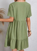 Enora - Elegantes Kleid MIT Figurschmeichelnder Passform Für Den Bauch