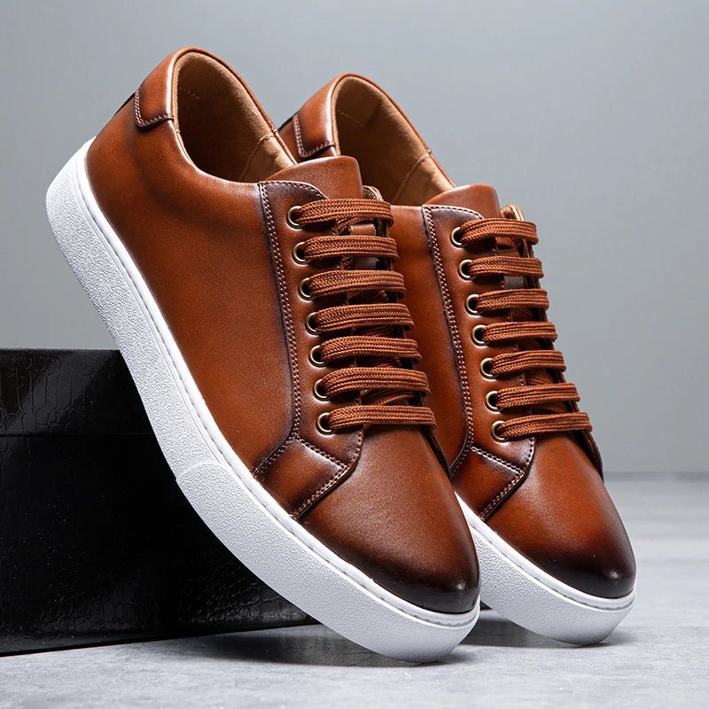 Enzo | Herren Ledersneaker
