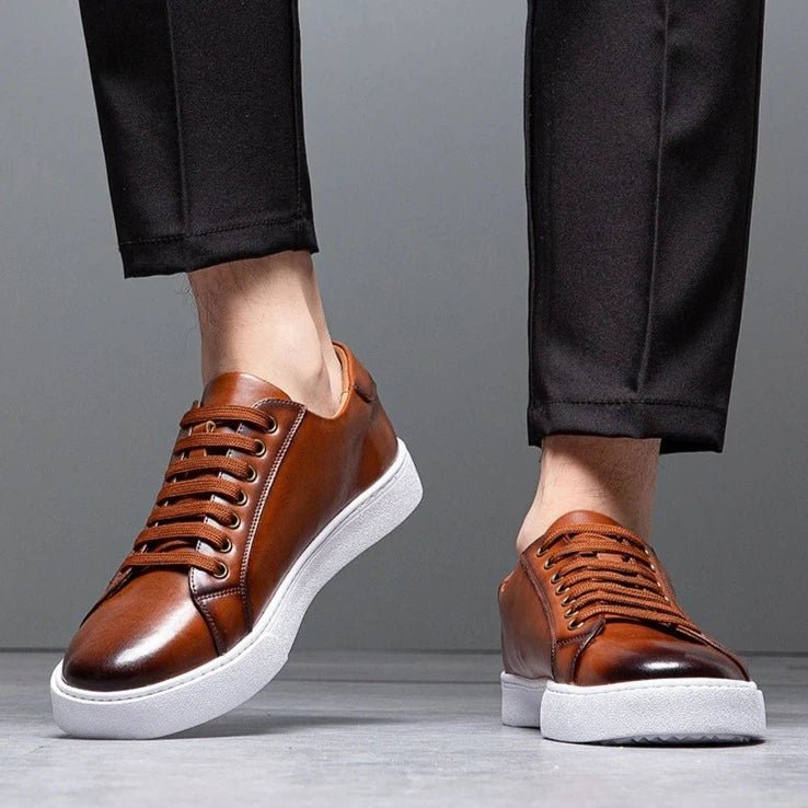 Enzo | Herren Ledersneaker