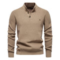 Konrad | Stylish men's sweater with button design