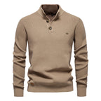 Konrad | Stylish men's sweater with button design