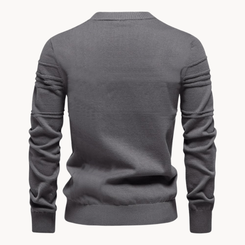 Burkhard | Eleganter Herrenpullover im Karodesign