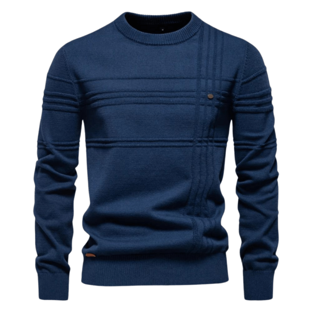 Burkhard | Eleganter Herrenpullover im Karodesign