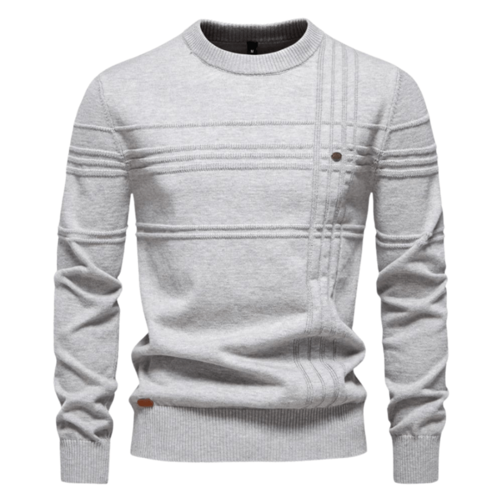 Burkhard | Eleganter Herrenpullover im Karodesign