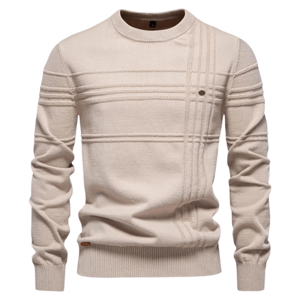 Burkhard | Eleganter Herrenpullover im Karodesign