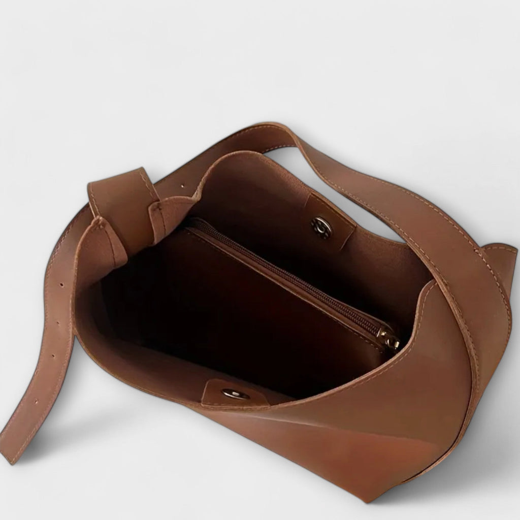 Olivia – Elegante Lederschultertasche