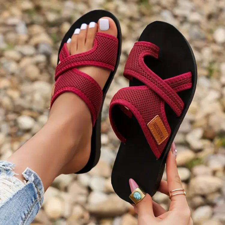 Caroline – Orthopädische Hallux-Valgus-Korrektur-Sandalen