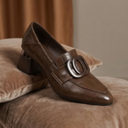 Valora Leder Loafer Fersen