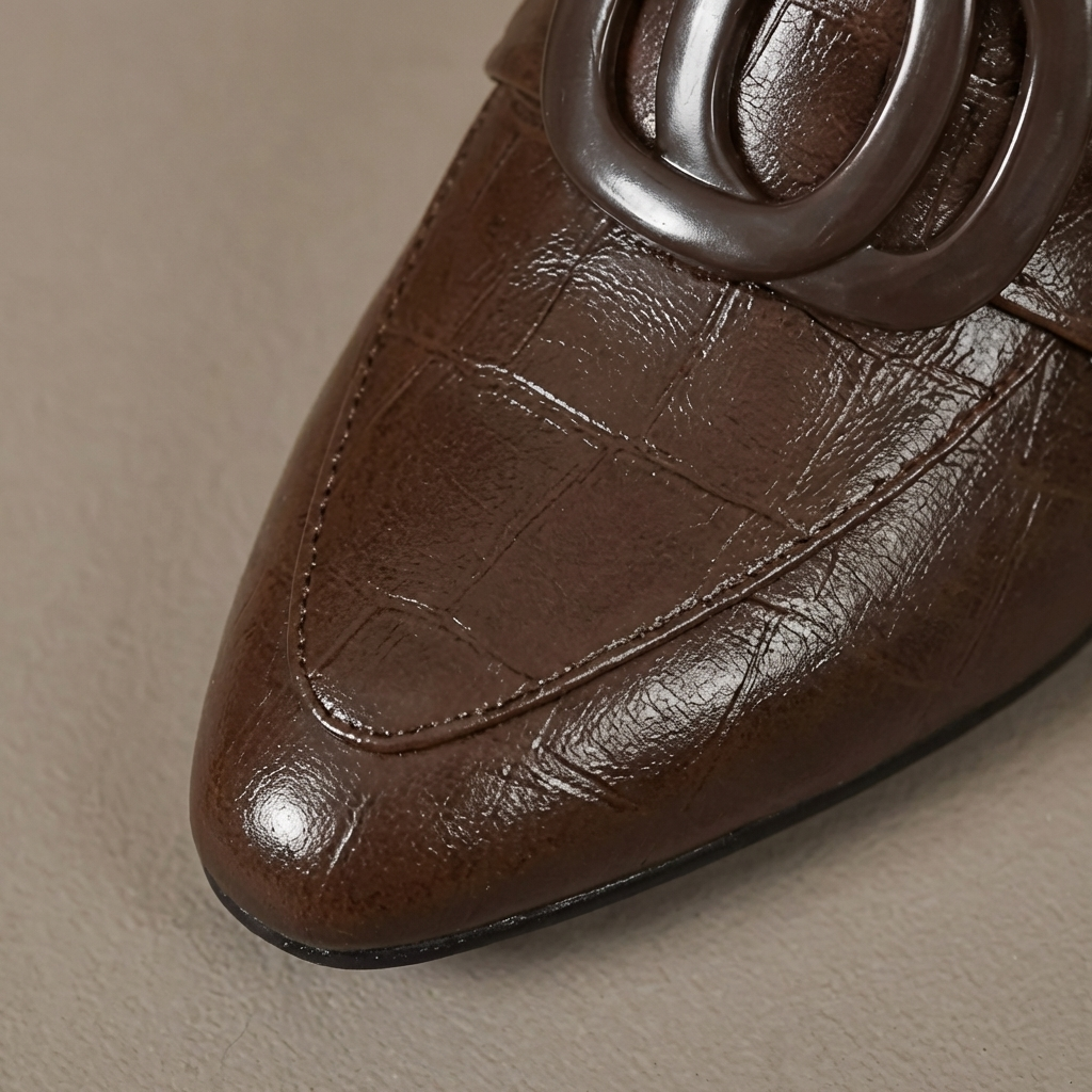 Valora Leder Loafer Fersen