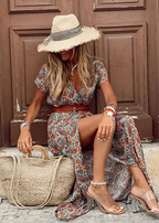 Sybella - Luftiges Boho-Maxikleid