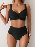 Jane | Sofia Figurformender Bikini MIT Hoher Taille