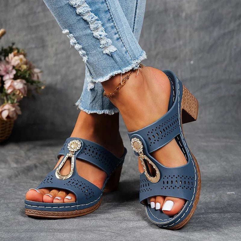 Dorthe | Bequeme Orthopädische Sandalen