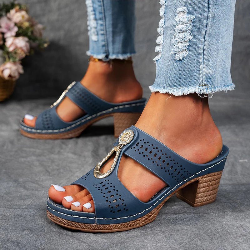 Dorthe | Bequeme Orthopädische Sandalen