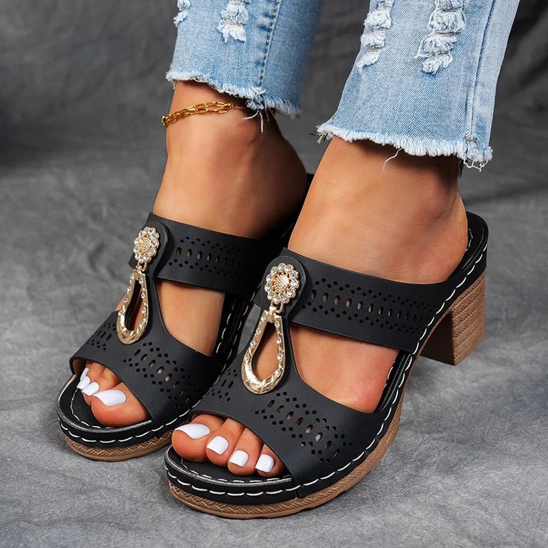 Dorthe | Bequeme Orthopädische Sandalen