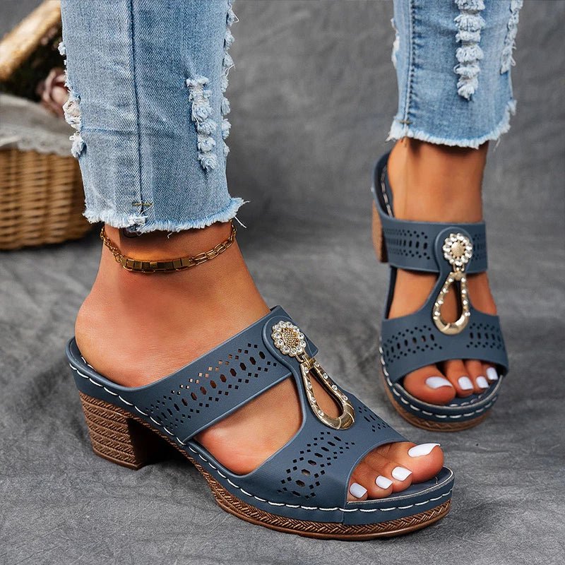Dorthe | Bequeme Orthopädische Sandalen