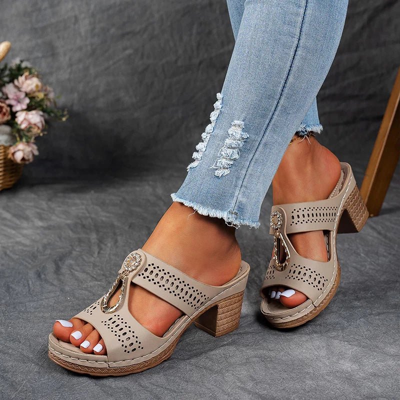 Dorthe | Bequeme Orthopädische Sandalen