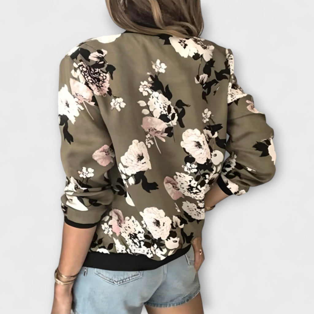 Ava™| Reißverschluss-Strickjacke