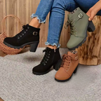 Lorena™| Stiefeletten in Lederoptik | Premium Edition