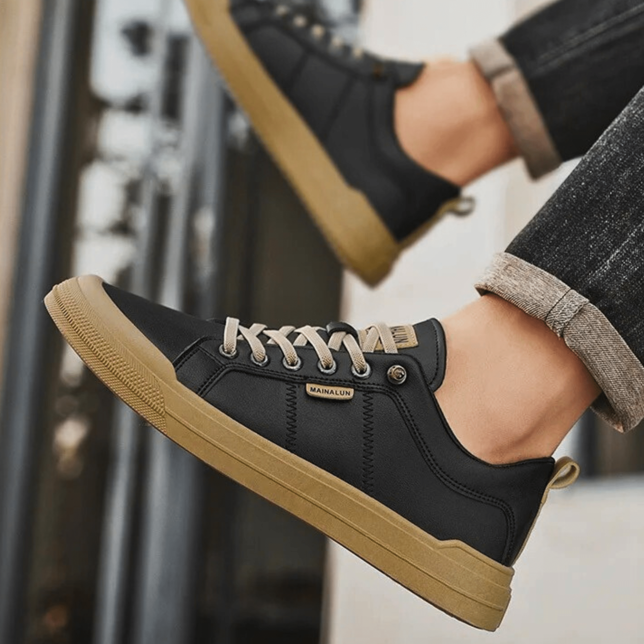 HARRINGTON LEDER-SNEAKER