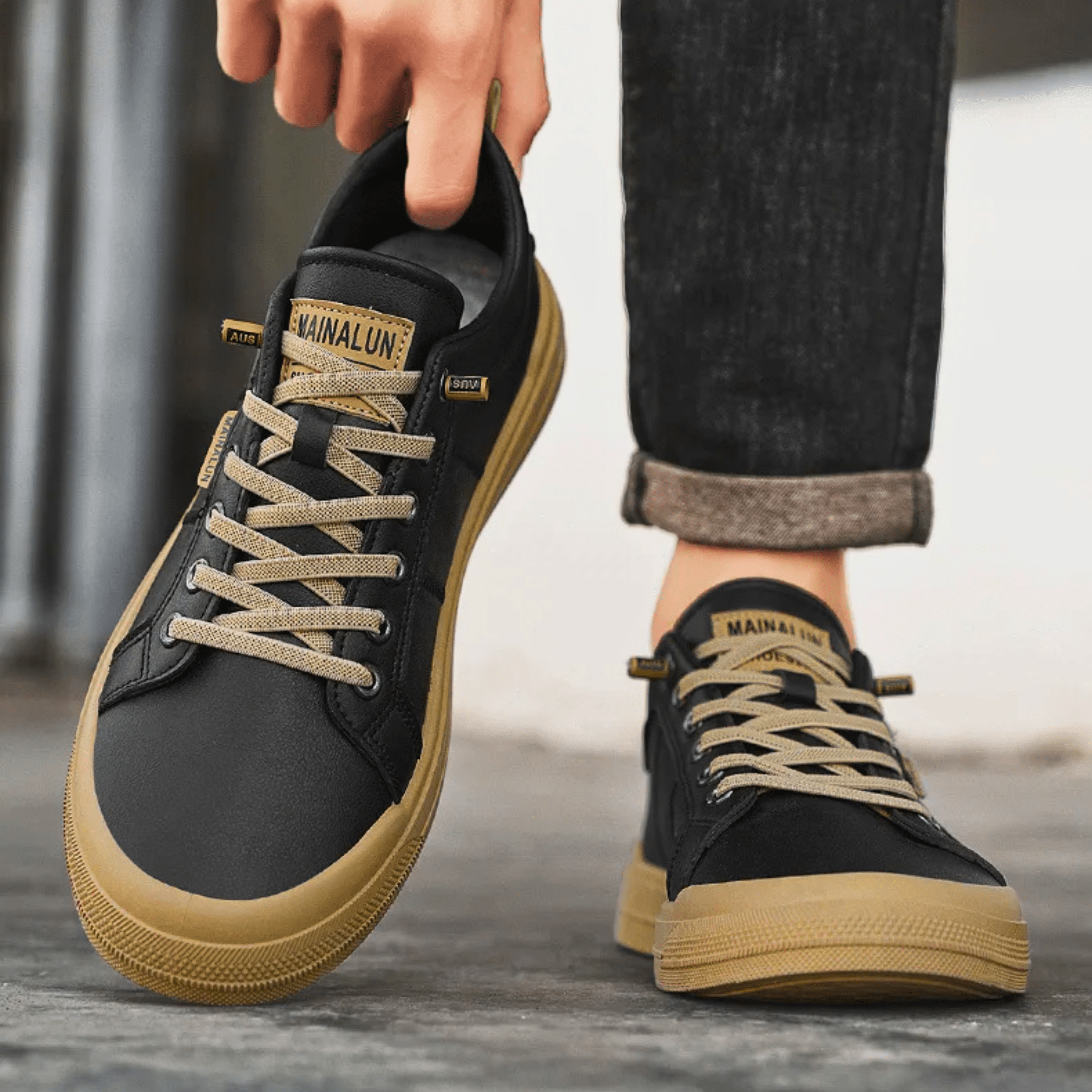 HARRINGTON LEDER-SNEAKER
